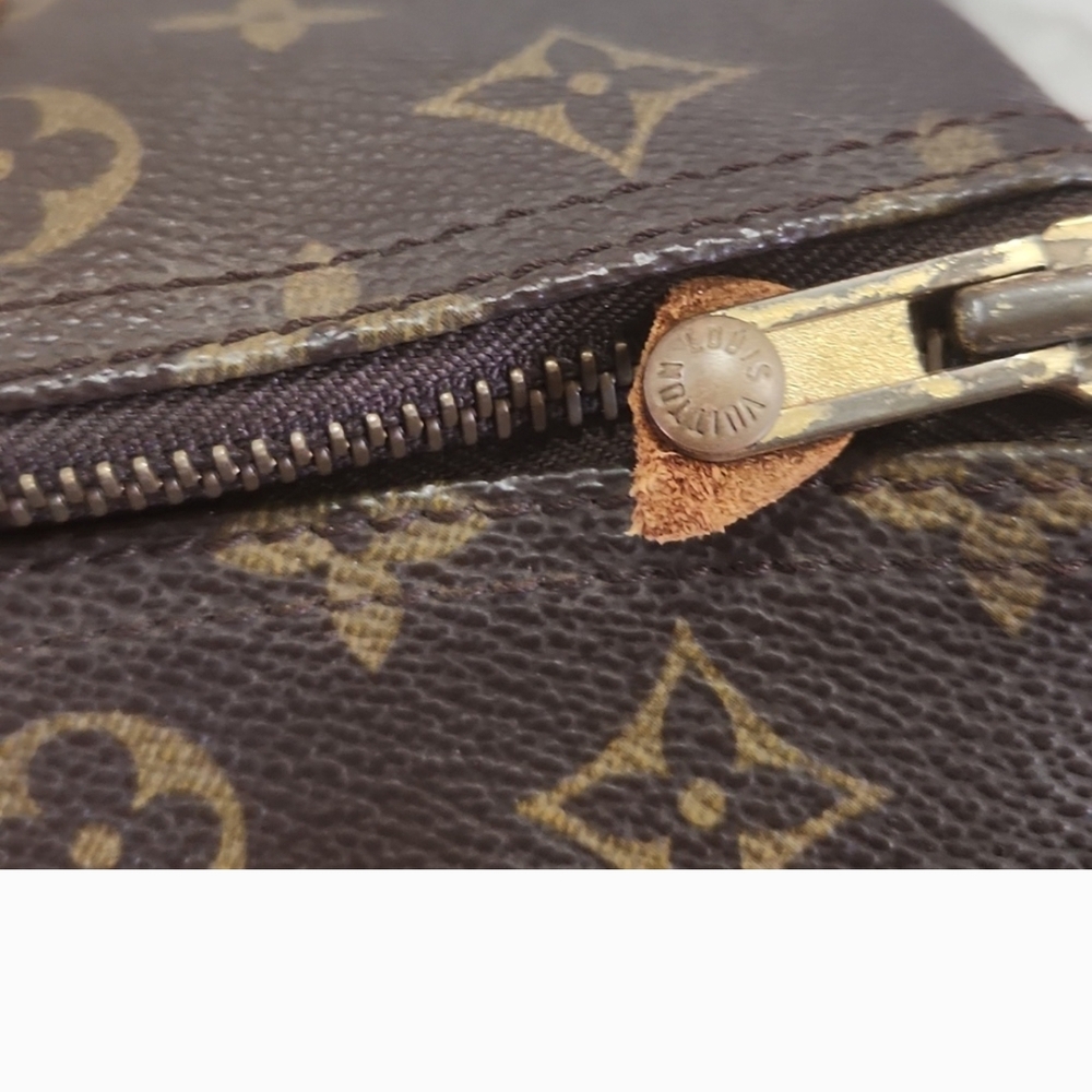 Louis Vuitton Brown Monogram Satchel - Picture 6 of 15